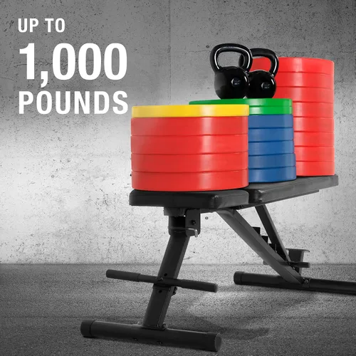 Vista 9 de CAP Barbell Multi-Purpose Adjustable Utility Strength Training Weight Bench Multiple Options