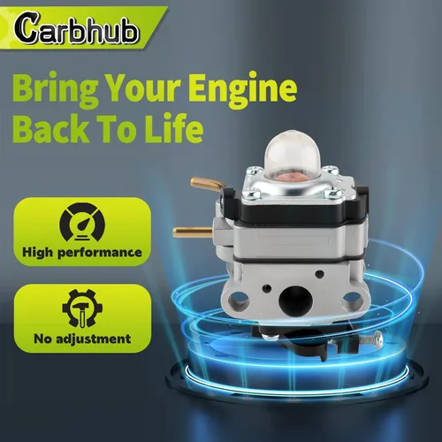 Vista 4 de Carbhub TBP6160 TB4BP TB4BPEC 753-05676A Carburador para Troy-Bilt TB4BP (41AR4BPG966) TBP6160 TB4BPEC Soplador de Mochila 753-05676A Carburador