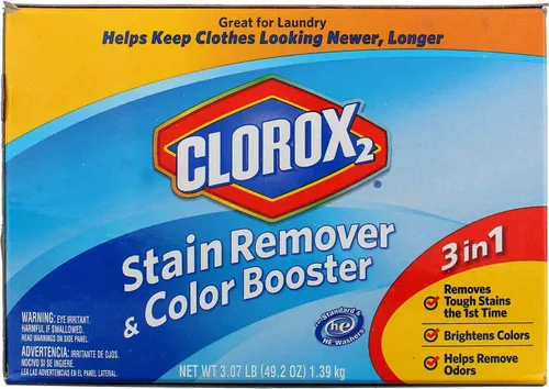 Vista 6 de Clorox 2 quitamanchas y polvo potenciador de color, 49.2 onzas
