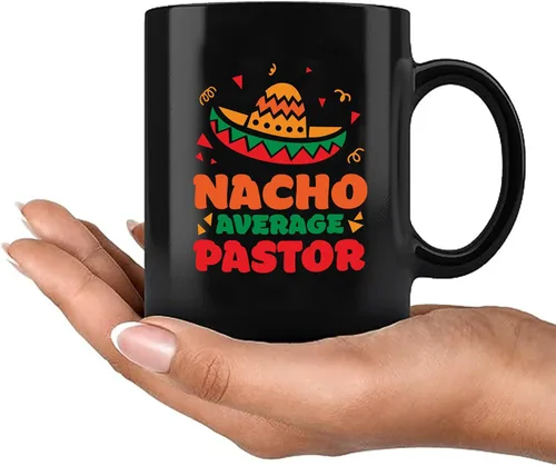 Vista 8 de Nacho Promedio Pastor Divertidos Regalos Pastor Pastor Regalos Ministro Ordenación Predicador Regalos de Apreciación Novedad Vasos Vasos Taza