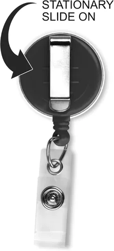 Vista 3 de Beautiful English Bulldog Artistic Design Badge Reel ID Holder