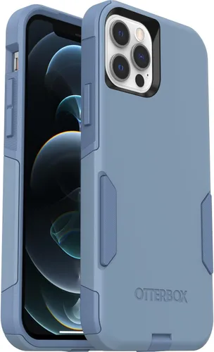 Vista 6 de OtterBox Commuter Series - Funda solo para iPhone 12 y iPhone 12 Pro (solamente), embalaje no minorista, Ballet Way (rosa)