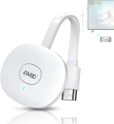 Vista 9 de Adaptador de dongle de pantalla HDMI inalámbrico 4K 1080P, películas de casting WiFi, receptor de espectáculos para i-Phone, i-Pad, iOS, Android