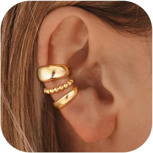 Vista 17 de Ear Cuffs Non Piercing Ear Cuff Earrings for Teen Girl Gifts Trendy Stuff