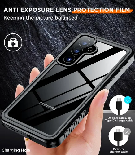 Vista 177 de Temdan - Funda impermeable diseñada para iPhone 12, protector de pantalla y cámara integrado IP68 bajo el agua, cuerpo completo, a prueba de caídas