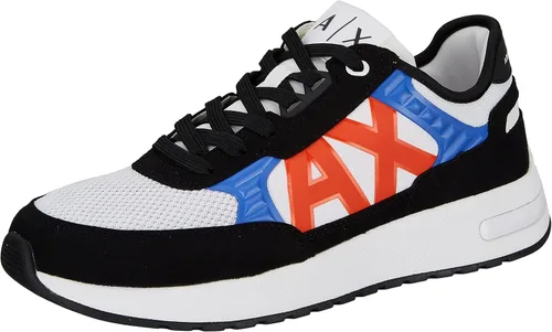 Vista 11 de A X ARMANI EXCHANGE Zapatillas bajas para hombre Negro