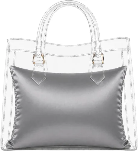 Vista 6 de Almohadillas de inserción para bolso de mano - Rellenos acolchados personalizados para dar forma y mantener bolsos pequeños a grandes Negro