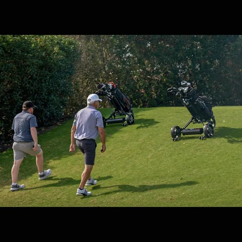 Vista 6 de Alphard Club Booster V2Pro – Convert Your Push Cart into a Motorized, Electric Remote-Controlled Golf Caddie - New 2025 V2Pro with Permanently