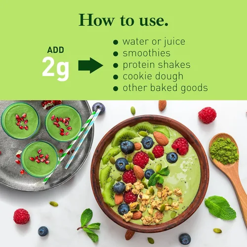 Vista 3 de Chlorella Spirulina en polvo