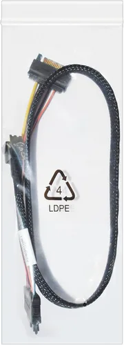 Vista 3 de HighPoint 8643-8639-50 Cable - SFF-8643 a U.2 SFF-8639 Conector con conector de alimentación SATA de 15 pines