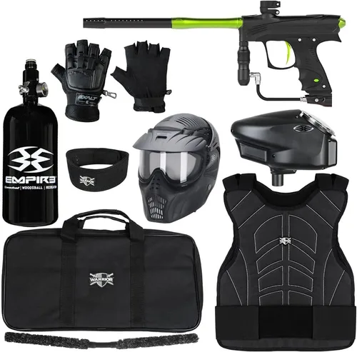 Vista 4 de Action Village Dye Rize CZR Level 3 Protector Kit de paquete de pistola de paintball