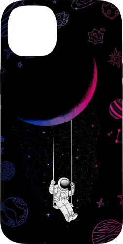 Vista 15 de Astronaut Moon Bisexual Flag Space LGBTQ Gay Pride Ally Bi Case for iPhone 17