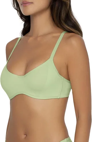 Vista 2 de Smart & Sexy Brasier cómodo de algodón con cuello redondo sin forro para mujer