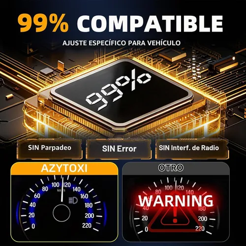 Vista 7 de Bombillas aptas para Chevy Trailblazer 2002-2009, reemplazo directo, 6500K, 4 piezas