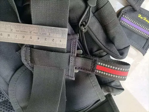 Vista 3 de haihong Cuchillo de seguridad con gancho para tablas de kitesurf con bolsillo SK18 Azul