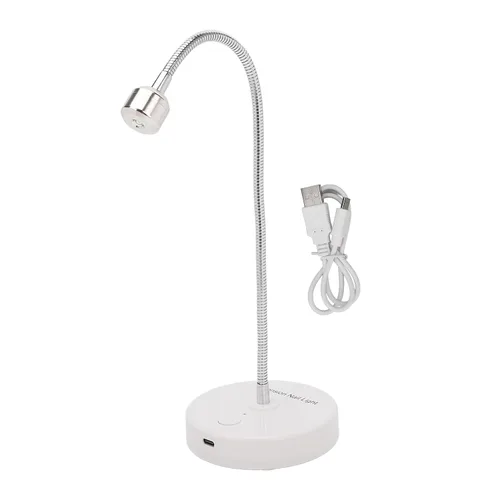 Vista 6 de Mini luz LED para uñas, lámpara de uñas de gel de curación flash para extensión de uñas, 3W - Luz para uñas, lámpara LED portátil de pegamento