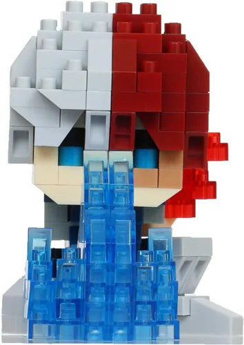 Vista 6 de nanoblock - My Hero Academia - Shoto Todoroki, kit de construcción de la serie de colección de personajes