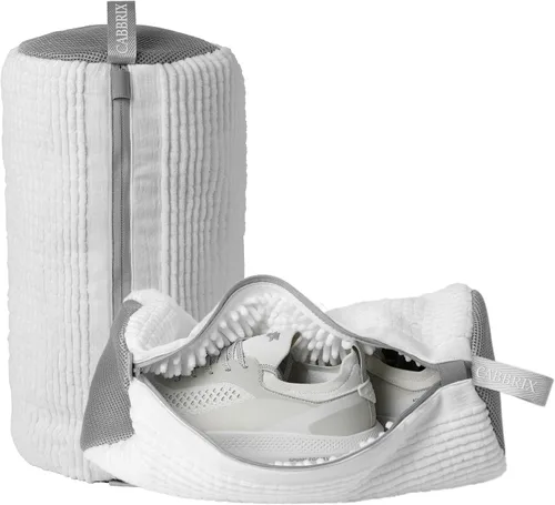 Vista 10 de Cabbrix zapato era bolsa, Gris, M, Bolsa de lavandería