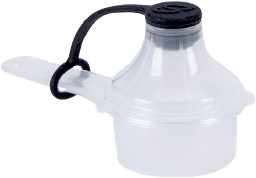 Vista 19 de 15 cc 1 cucharada 1/2 fl oz. 14.8 mL Cuchara de plástico de mango corto con embudo adjunto, cucharas medidoras para polvos, café, comida