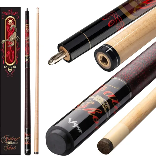 Vista 12 de Viper by GLD Products Underground 58" Pool Cue Stick, 9 Styles, 18-21 Ounce Sangre celta