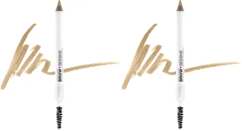 Vista 28 de wet n wild Brow-Sessive Lápiz de Cejas, Brocha Spoolie de Doble Punta Ultra-Precisa para Modelado Perfecto Construible y Mezclable, Tonos Naturales