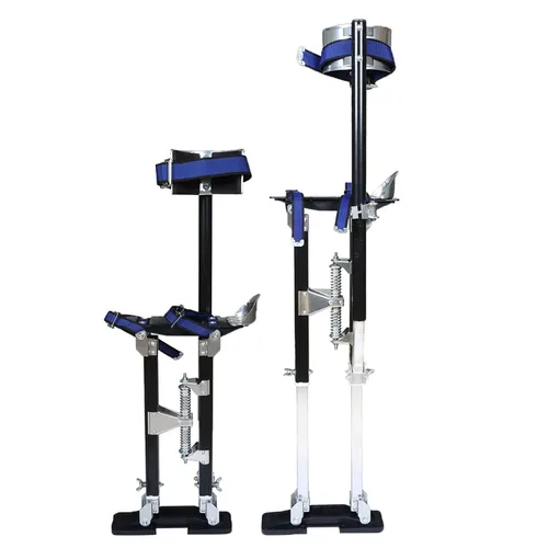 Vista 7 de 18-30Inch Ajustable Drywall Stilts Trabajo Stilts Aluminio Negro