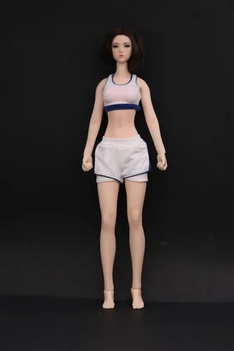 Vista 4 de OBEST TBLeague Figura femenina a escala 1/6 Cuerpo S44 S44A sin costuras (PLSB2021-S44)