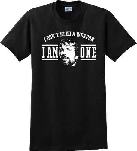 Vista 7 de Camiseta divertida aprobada por Chuck Norris (S-5X)