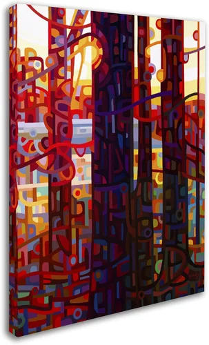 Vista 2 de Trademark Fine Art Carnelian Morning by Mandy Budan - Colgante de pared, 14 x 19 pulgadas