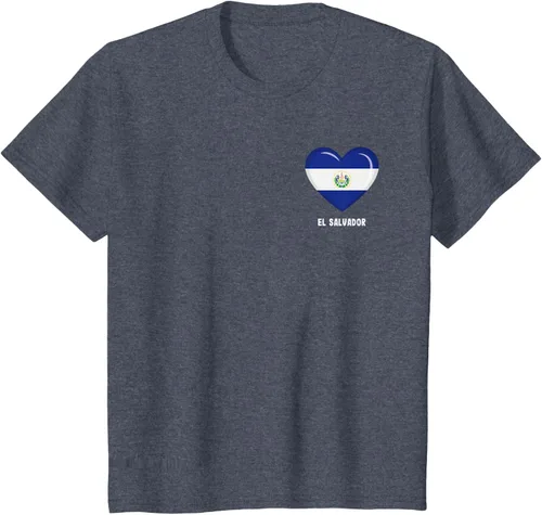 Vista 60 de Camiseta Bandera de El Salvador Camiseta salvadoreña, Negro