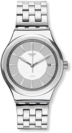 Vista 2 de Swatch Analógico Automático YIS421G, Plata, Pulsera, plateado, Pulsera