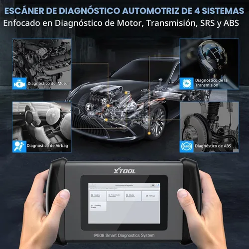 Vista 3 de Escáner OBD2 XTOOL IP508, 9 servicios, herramienta de escaneo para purga de ABS, EPB, BMS, restablecimiento de aceite, reaprendizaje del acelerador