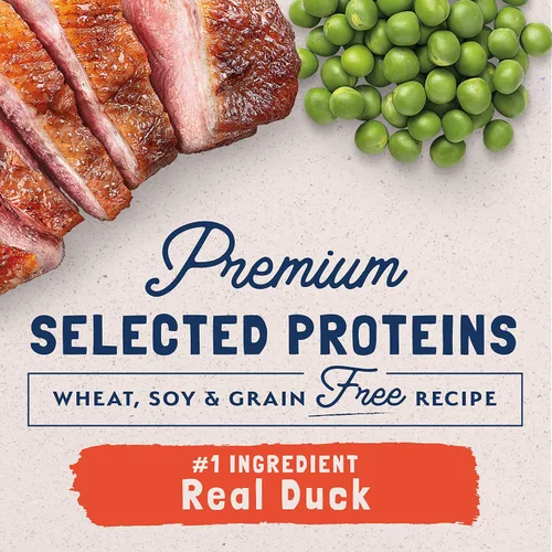Vista 9 de Natural Balance Alimento seco para gatos adultos sin granos de ingredientes limitados, receta de pato reserva y guisantes verdes, 10 libras