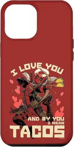 Vista 60 de Marvel Deadpool I Love You and by You I Mean Tacos - Carcasa para iPhone 17