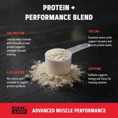 Vista 6 de GNC AMP Wheybolic Ripped - Galletas y crema (9 porciones) Clinically Proven to Increase Muscle Strength and Size, Enhanced with Leucine and BCAAs
