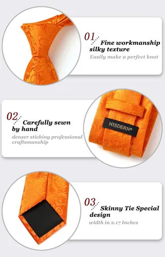 Vista 87 de Corbatas florales tejidas clásicas para hombre, corbata cuadrada de bolsillo, corbatas formales para hombres, boda con pañuelo