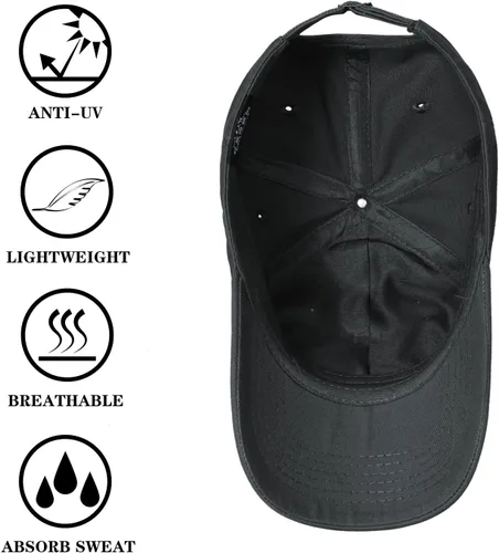 Vista 6 de IIN Gorra de béisbol con bandera estadounidense para hombres y mujeres, de perfil bajo, militar, militar, militar, para papá