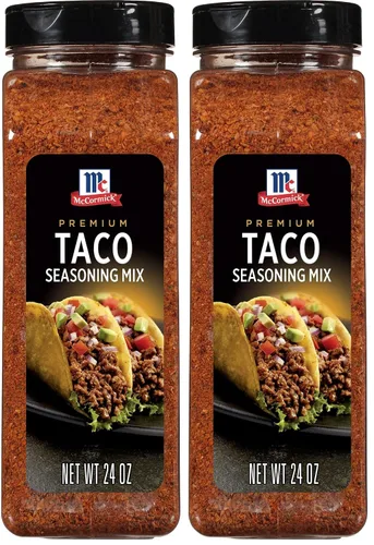 Vista 15 de McCormick Classic Taco Seasoning Mix Packet, suave, 1 onza (paquete de 24)