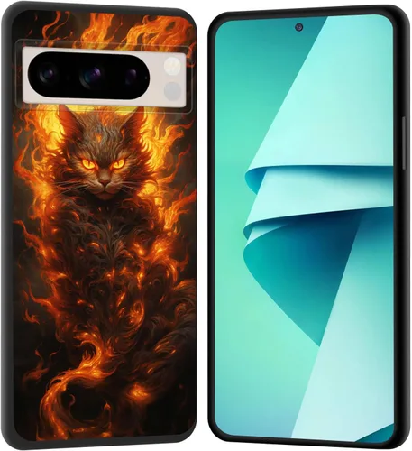 Vista 51 de Funda para Pixel 4 XL, funda de goma de silicona suave a prueba de golpes, funda protectora de cuerpo completo para Google Pixel 4 XL, ciervo