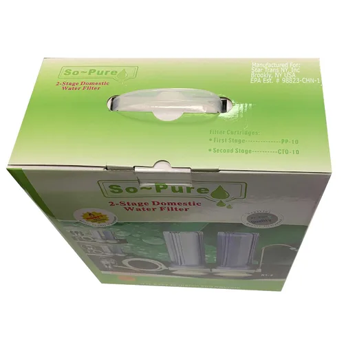 Vista 7 de Ronaqua Unidad de purificación de agua, polipropileno, elimina eficazmente arena, limo, sedimento, óxido, reduce el sabor, el olor a cloro, fácil