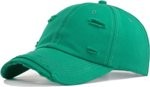 Vista 8 de TSSGBL Gorra de algodón suave sin estructura, desgastada, para papá, ajustable, de perfil bajo, para mujeres y hombres Azul