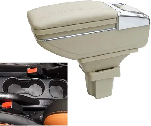 Vista 3 de Reposabrazos de consola central de automóvil compatible con Chevrolet Trax/Holden Trax/Chevrolet Tracker 2013~2014 2015 2016 2017 2018 2019 2020