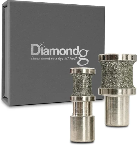 Vista 13 de Diamondg Broca para molinillo de uñas para perro, 1 paquete – Compatible con Dremel, broca de diamante para uñas de mascotas con cuerpo de grano 60