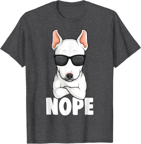 Vista 29 de Camiseta de perro Bull Terrier para niños y mujeres, Negro