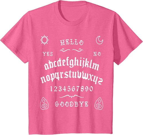 Vista 90 de Camiseta inspirada en la tabla Spirit Board Ouija Asphalt Grey