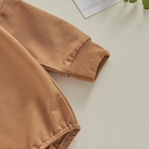 Vista 4 de Engofs Sudadera de manga larga para bebé recién nacido, 0, 3, 6, 12, 18 meses, ropa de otoño e invierno
