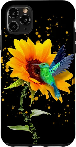 Vista 13 de Just a Girl who Love Hummingbirds Sunflower Bird Cute Flower Case for iPhone 17