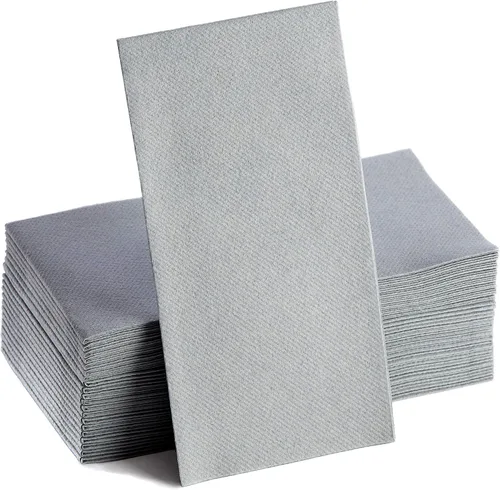 Vista 17 de Servilletas de papel azul bebé, tela desechable de lino como servilletas de cena, toallas de mano, suaves, absorbentes, servilletas de mano de papel
