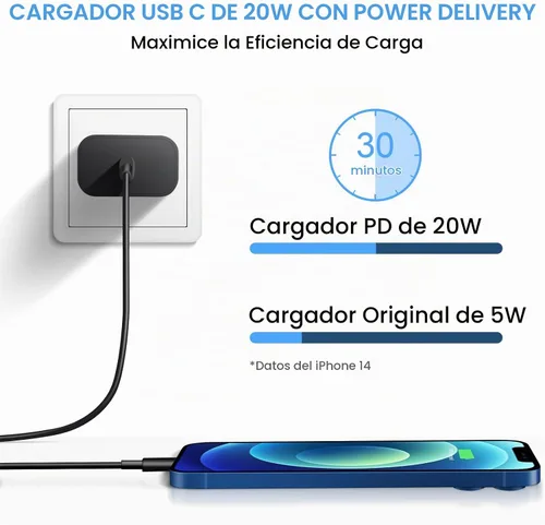 Vista 4 de Cargador extra largo de 10 pies para iPhone 14, 13, 12, carga rápida, paquete de 2 cargadores súper rápidos de 20 W con cable de carga rápida largo