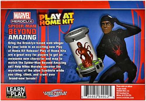 Vista 3 de Marvel HeroClix: Spider-Man Beyond Amazing Play at Home Kit Miles Morales